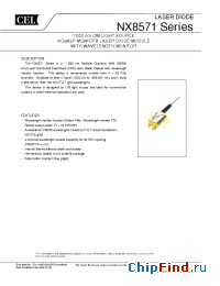 Datasheet NX8571SC366-BA manufacturer CEL