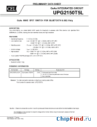 Datasheet UPG2150T5L-E2-A manufacturer CEL