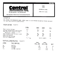 Datasheet 1N994 manufacturer Central