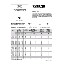 Datasheet CLL4680 manufacturer Central