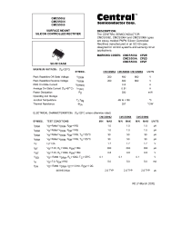 Datasheet CMCS5064 производства Central