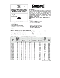 Datasheet CMF100A manufacturer Central