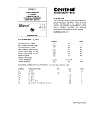 Datasheet CMKD6001 manufacturer Central