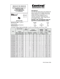 Datasheet CMKZ5233B производства Central