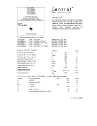 Datasheet CMLD2004 manufacturer Central