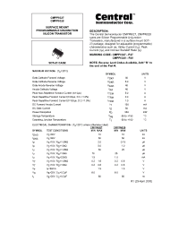 Datasheet CMPP6027 производства Central