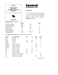 Datasheet CMPTA46 manufacturer Central