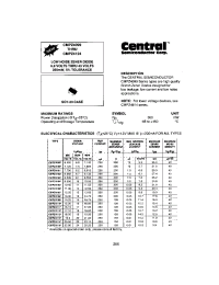 Datasheet CMPZ4124 производства Central
