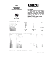 Datasheet CMPZ4701 manufacturer Central