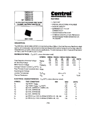 Datasheet CMR3U-04 производства Central