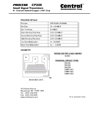Datasheet CP206 производства Central