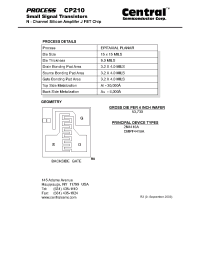 Datasheet CP210 производства Central