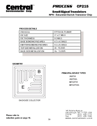 Datasheet CP215 manufacturer Central