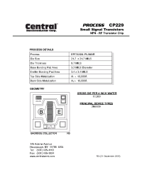 Datasheet CP229 производства Central
