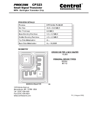Datasheet CP323 производства Central