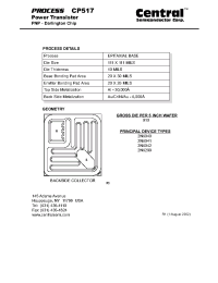 Datasheet CP517 производства Central