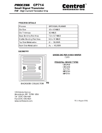 Datasheet CP714 производства Central