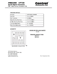 Datasheet CP720 производства Central