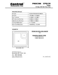 Datasheet CPQ130 производства Central