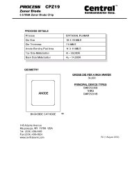 Datasheet CPZ19 производства Central