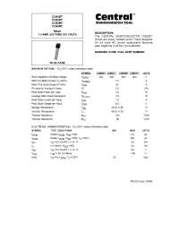 Datasheet CQ92DT manufacturer Central