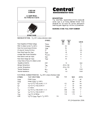 Datasheet CQDD-8N производства Central