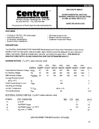 Datasheet CR3-040GPP manufacturer Central