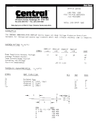 Datasheet crhv10f-15 производства Central