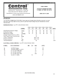 Datasheet CRSH1-10 manufacturer Central
