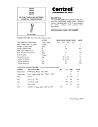 Datasheet CS18D manufacturer Central