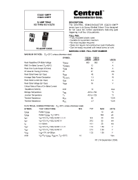Datasheet CS65-70D manufacturer Central
