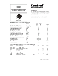 Datasheet CSDD-8N manufacturer Central
