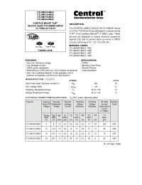 Datasheet CTLSMS05-M622 manufacturer Central