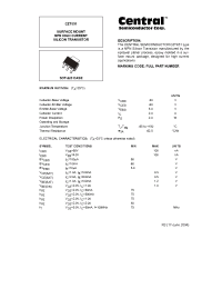Datasheet CZT7120 производства Central