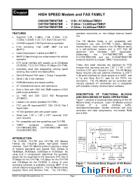 Datasheet CH1794ET manufacturer Cermetek