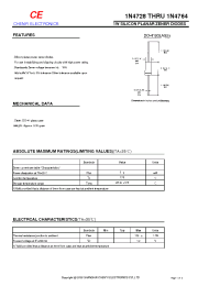 Datasheet 1N4733 manufacturer Shanghai Lunsure