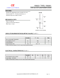 Datasheet 1N5222 manufacturer Shanghai Lunsure