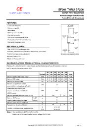 Datasheet SF201 manufacturer Shanghai Lunsure