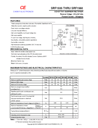 Datasheet SR1550 manufacturer Shanghai Lunsure