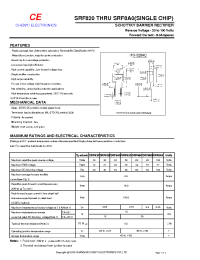 Datasheet SRF840 manufacturer Shanghai Lunsure