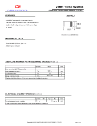 Datasheet ZMM51 manufacturer Shanghai Lunsure