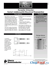 Datasheet CS212EDWR16 manufacturer Cherry