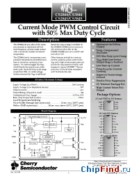 Datasheet CS2844LN8 manufacturer Cherry