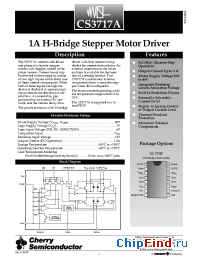 Datasheet CS3717A manufacturer Cherry