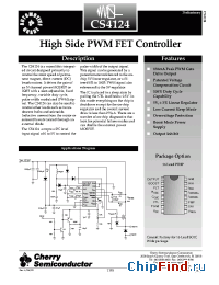 Datasheet CS4124 manufacturer Cherry