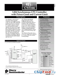 Datasheet CS5166GDW16 manufacturer Cherry