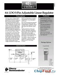 Datasheet CS5258-1 manufacturer Cherry