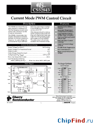 Datasheet CS52843 manufacturer Cherry