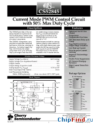 Datasheet CS52845ED14 manufacturer Cherry