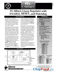Datasheet CS8140YTHA7 manufacturer Cherry